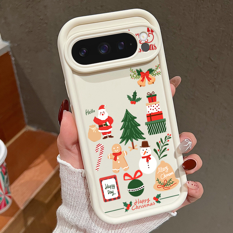 Мягкий чехол из ТПУ с рождеств – обзор и цена Google Pixel 9 Pro