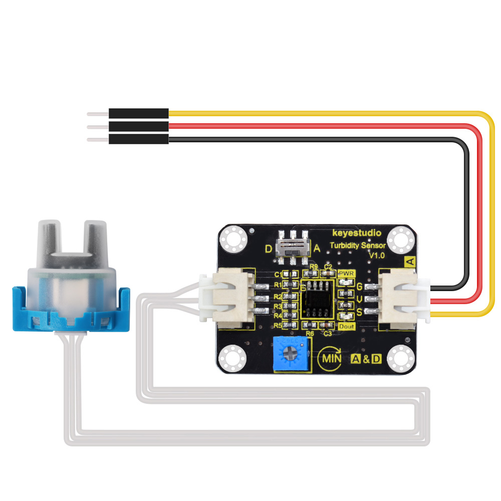 Счетчик воды keyestudio TDS, п – обзор и цена Hydration Sensor Skin